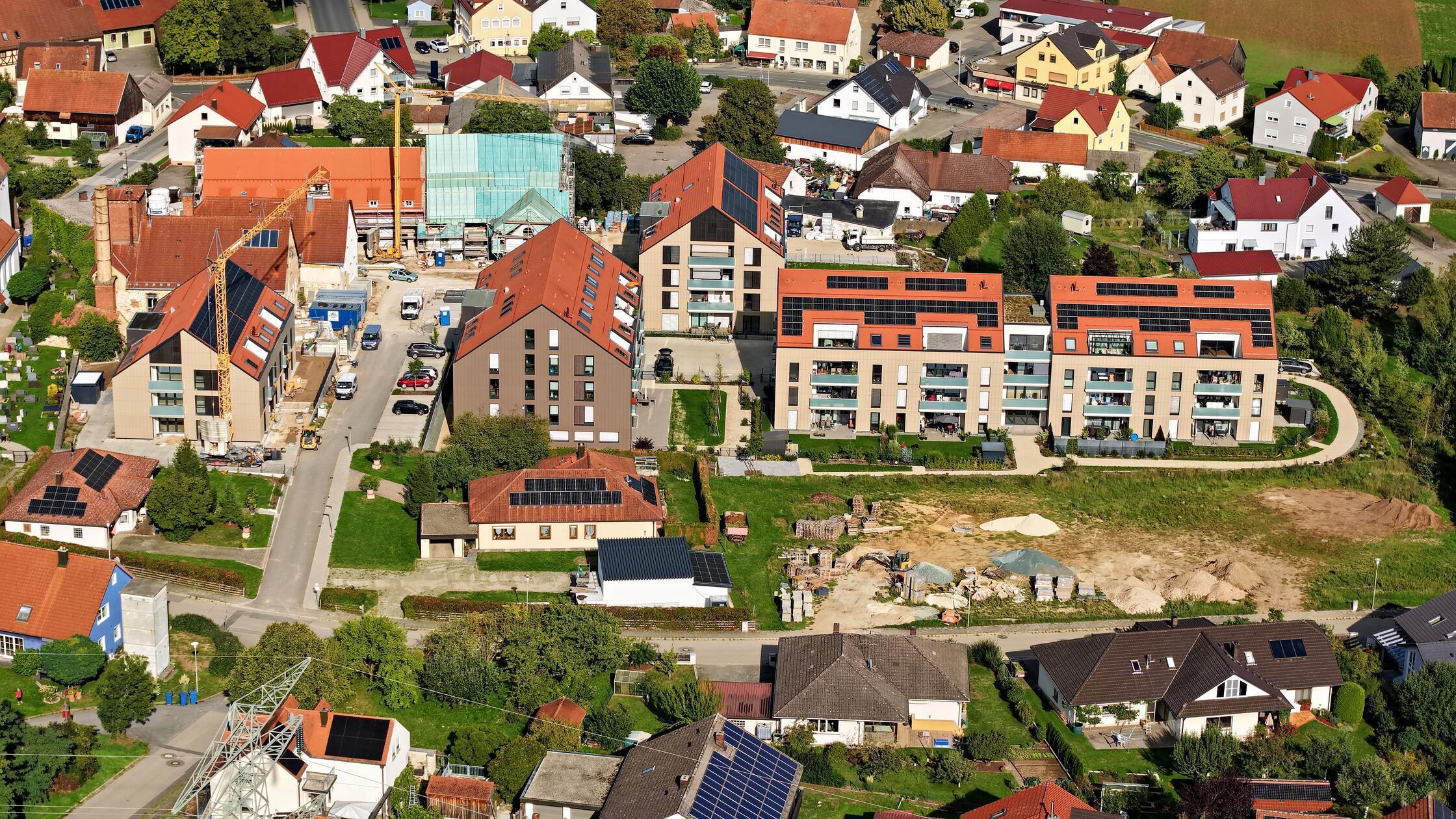 Das neue Quartier entsteht auf historischem Geländ
