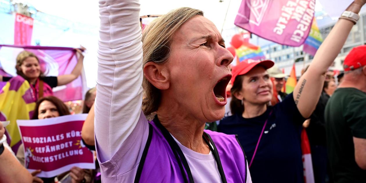 Gegen Einschnitte bei Rente und Gesundheit: Große DGB-Demo in der ...