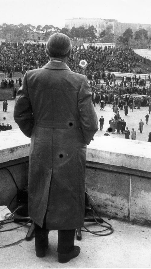 Blick auf die Maifeier 1947.