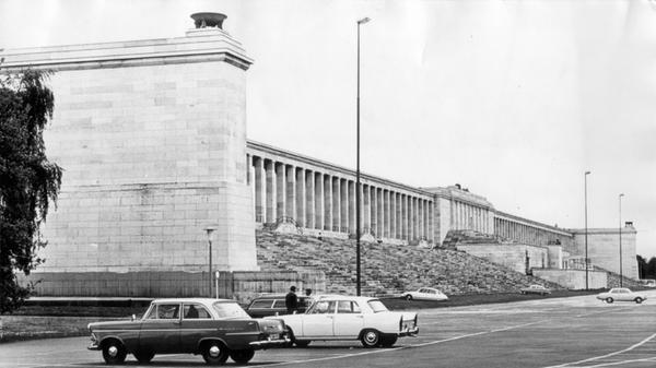 Zeppelintribüne, 60er Jahre.