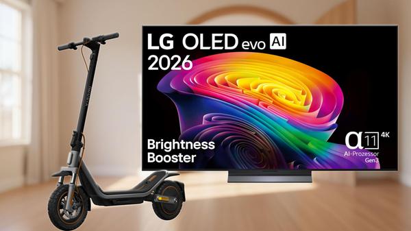 MediaMarkt LG OLED TV Xiaomi E-Scooter