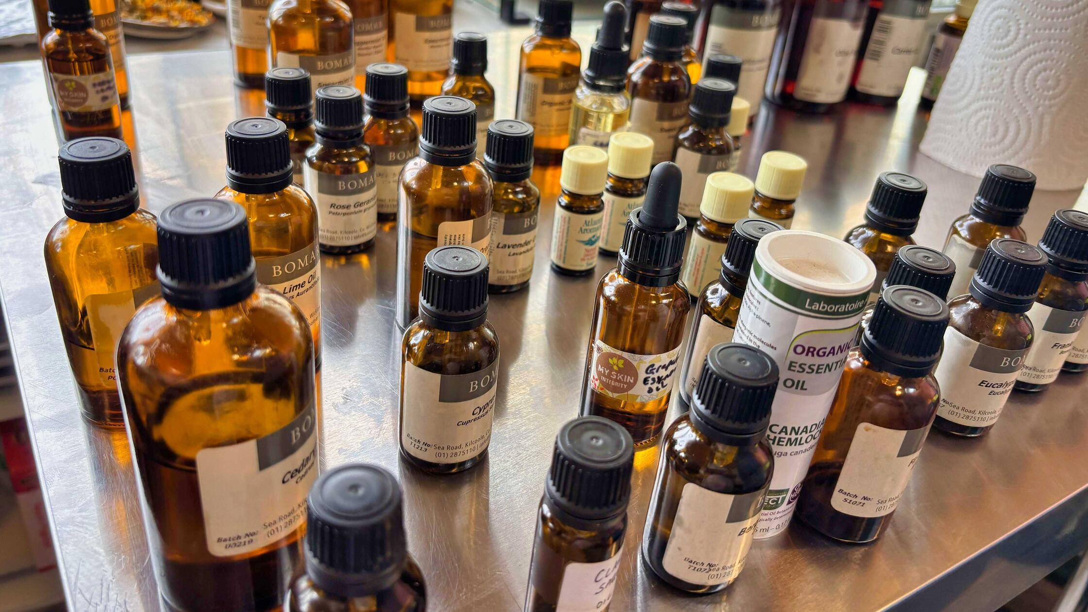 In Kilkenny kann man bei „My Skin Care“ auch eigene Düfte und Cremes bei Workshops zusammenrühren.