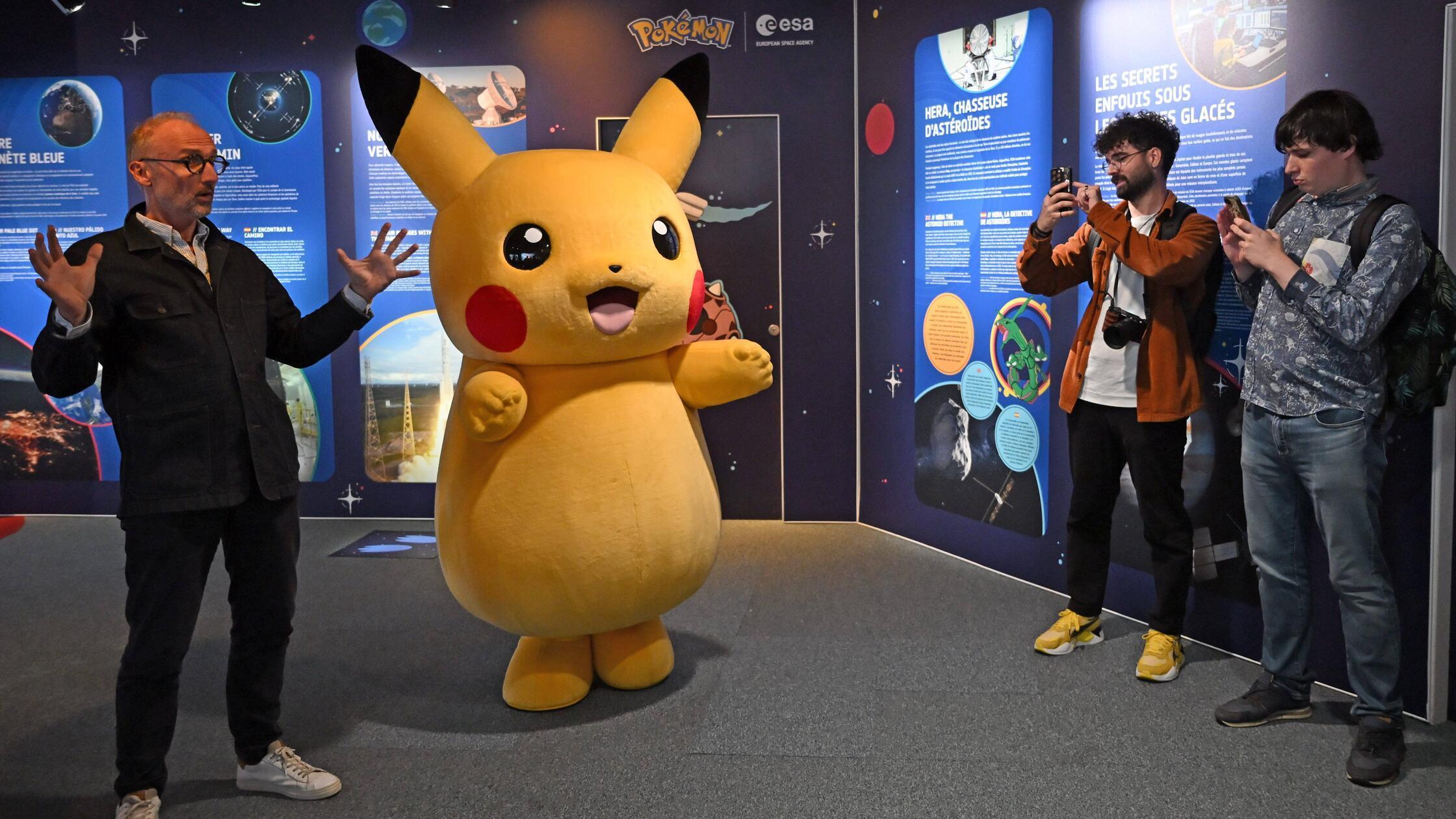 EXPOSITION PIKATCHU A LA CITE DE L ESPACE