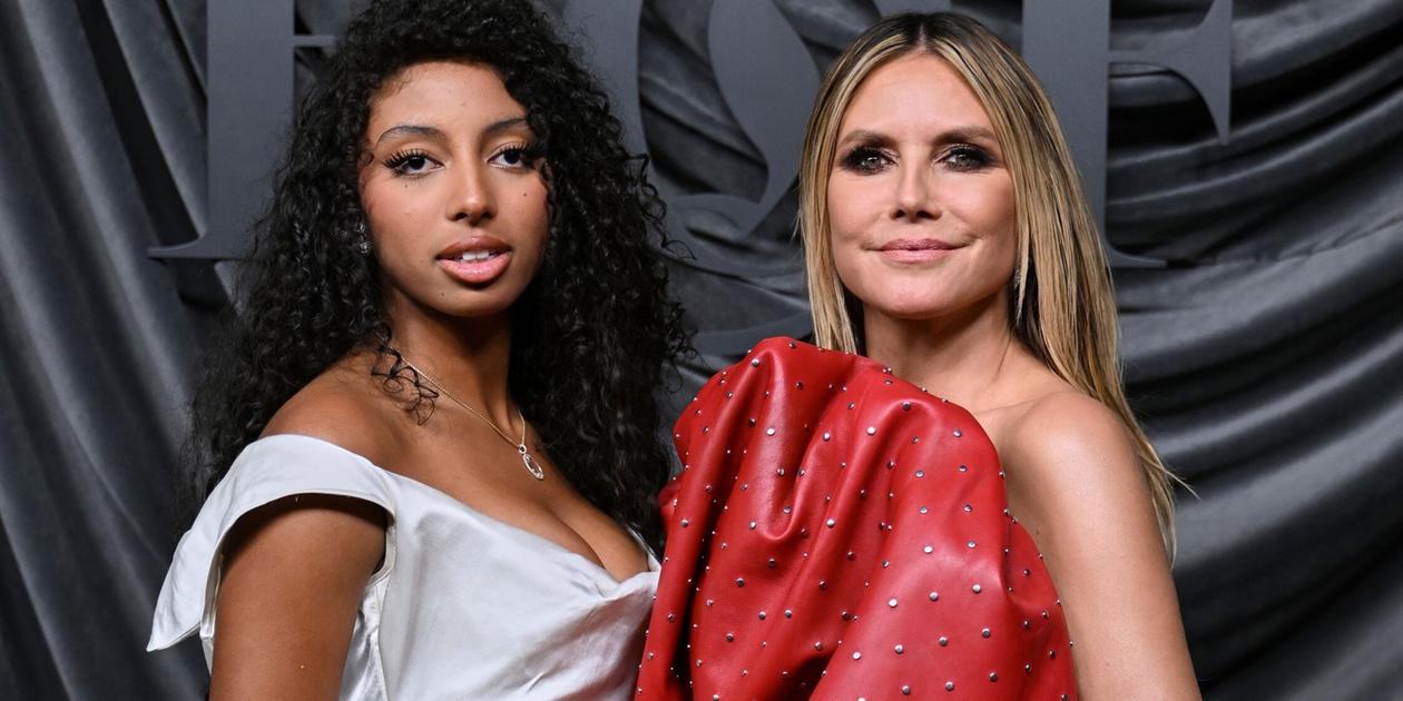Heidi Klum at Paris Fashion Week: Daughter Lou Samuel makes her debut at ...
