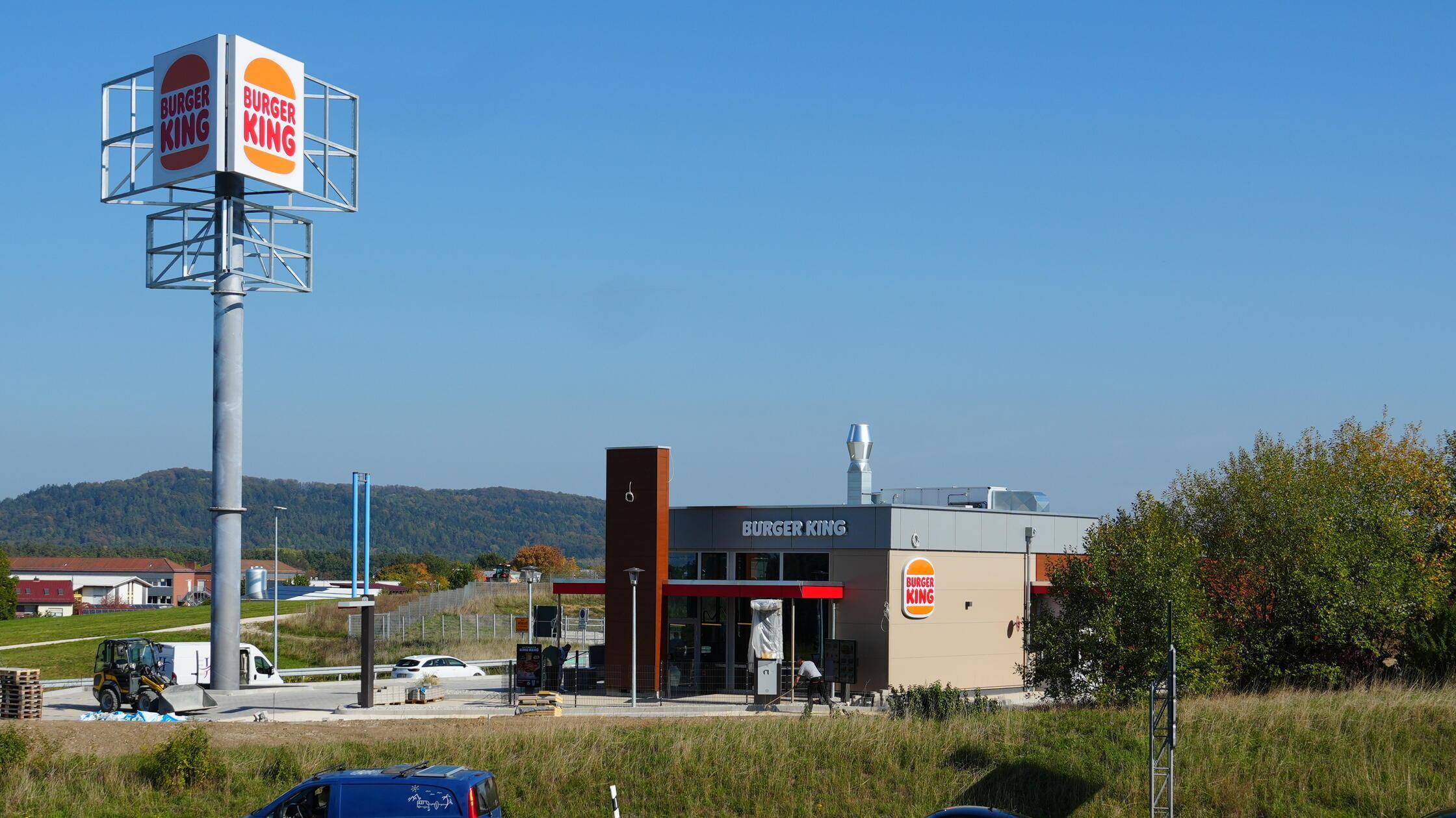 Eröffnung schon bald geplant: Burger King in Altdorf befindet sich in der ...