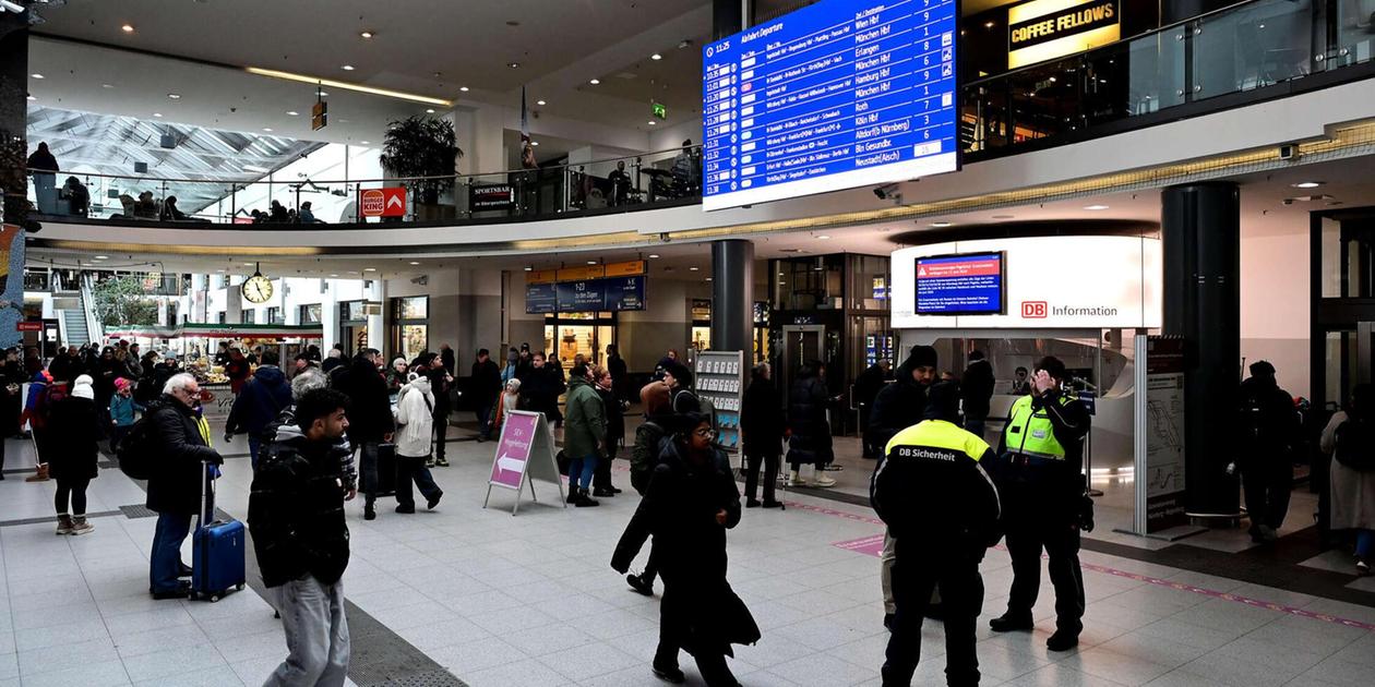 Police operation at Nuremberg Central Station: Backpack without bomb