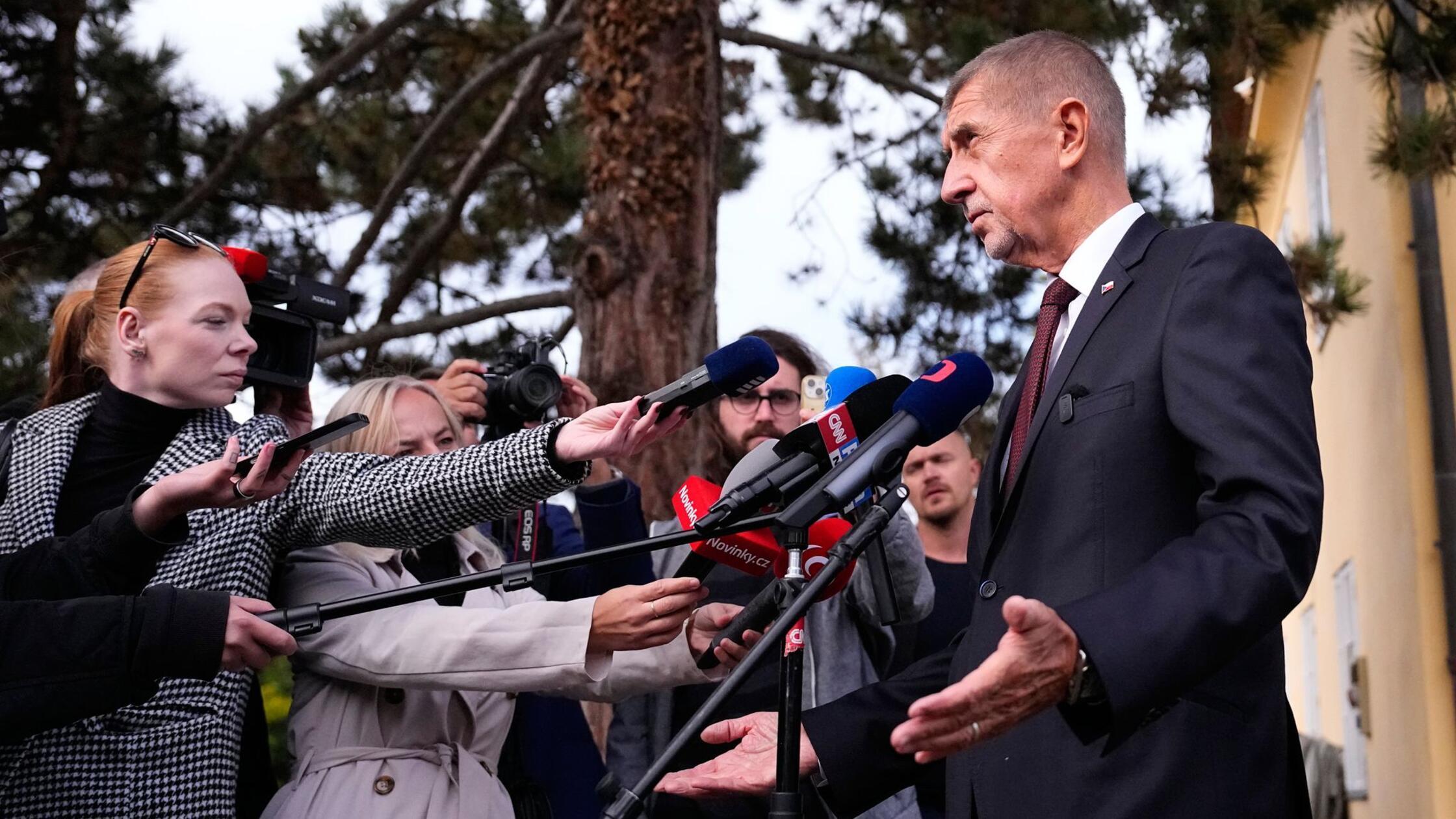 Der tschechische Ministerpräsident Andrej Babis sp