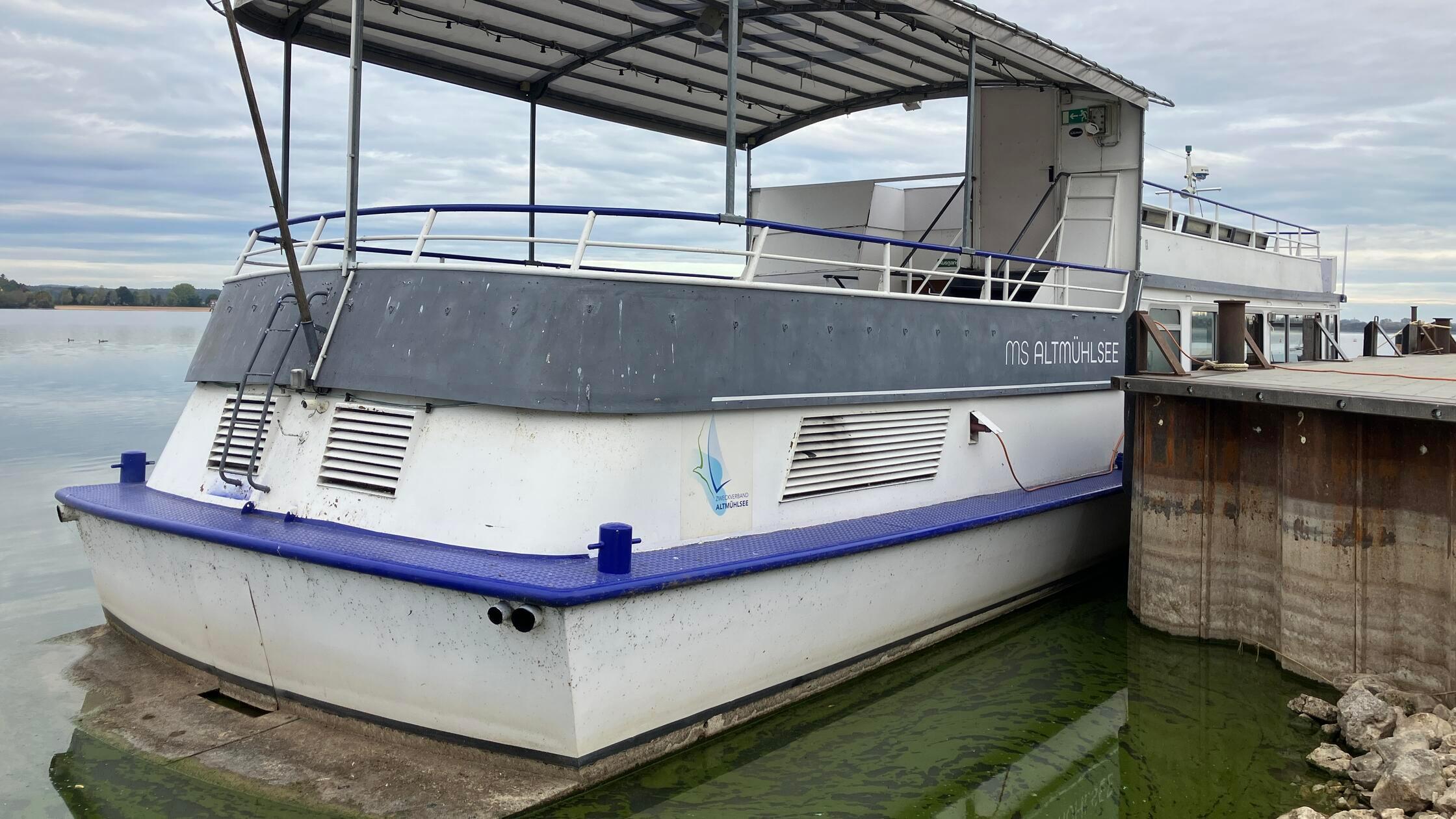 Low water levels cause problems for the MS Altmühlsee: How will 