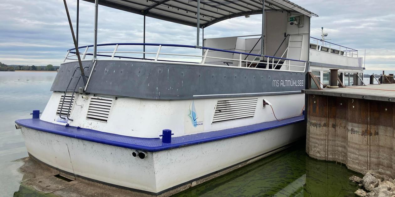 Low water levels cause problems for the MS Altmühlsee: How will