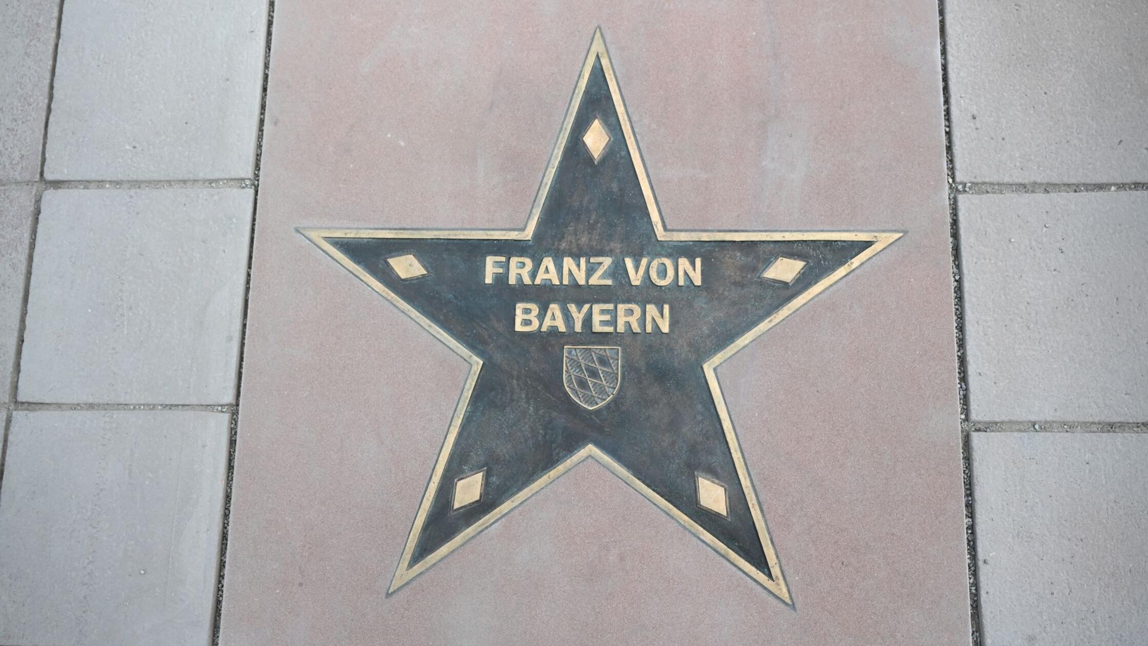 Der Stern von Herzog Franz von Bayern ist nach der