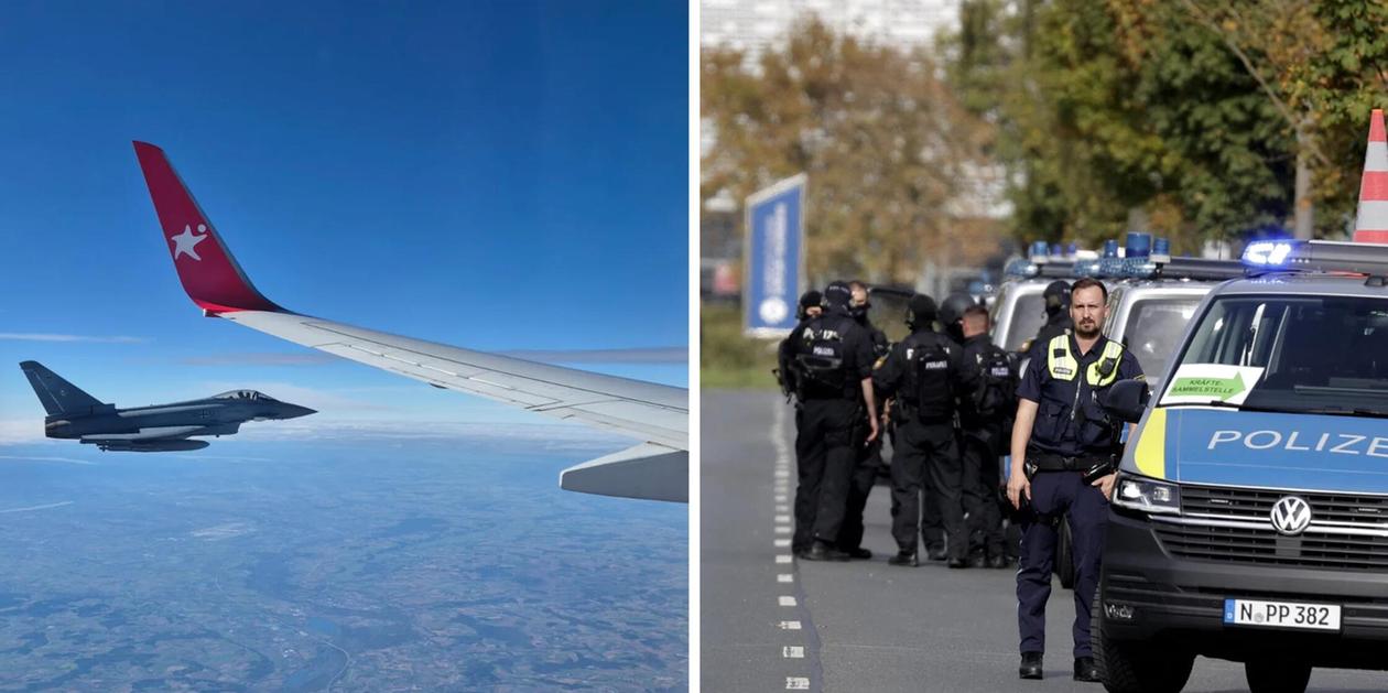 Hijacking code 7500 sent from cockpit: State of emergency at Nuremberg ...