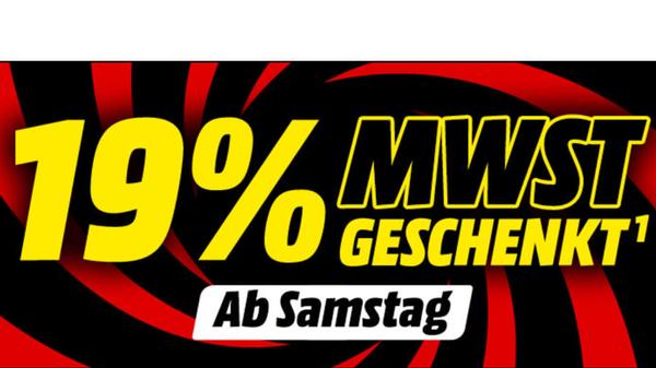 MediaMarkt повторяет свою кампанию по НДС быстрее, чем когда-либо прежде: начиная с этой субботы MediaMarkt повторяет свою кампанию по НДС быстрее, чем когда-либо прежде: начиная с этой субботы