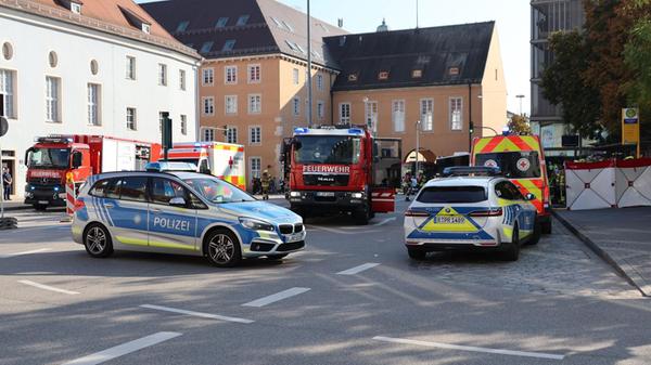 Am Dachauplatz in Regensburg kam es am Dienstagnac