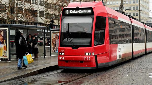 ÖPNV VAG Verkehrsticker - Straßenbahn Line 6 Richt