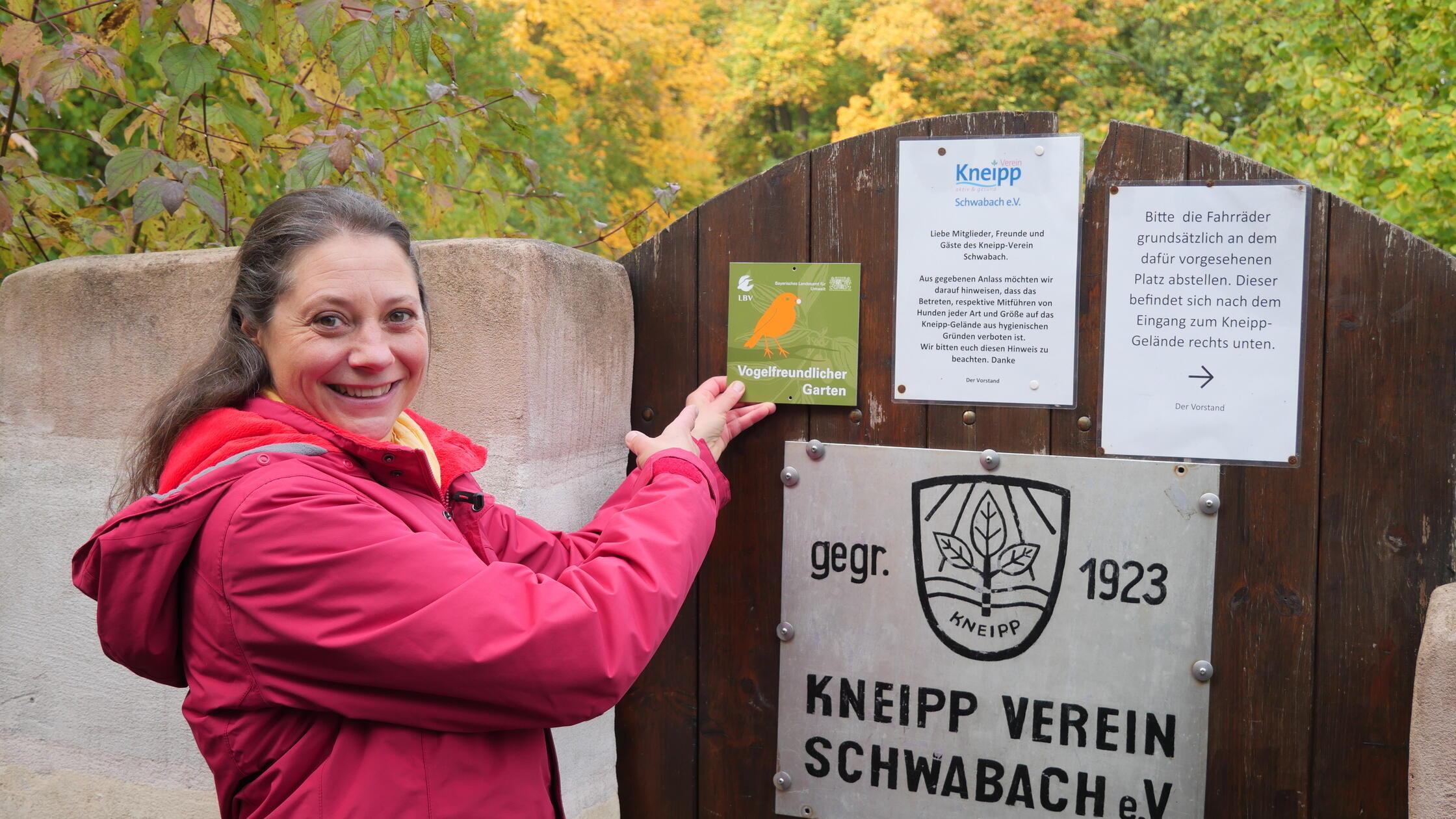 Schwabacher Kneippgarten bietet Lebensraum für Vögel und Insekten