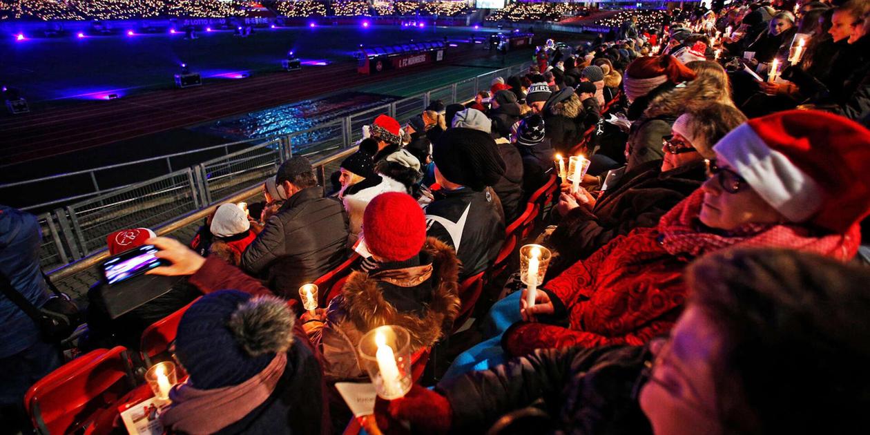 Adventssingen im Nürnberger Stadion: Vorverkauf gestartet ...