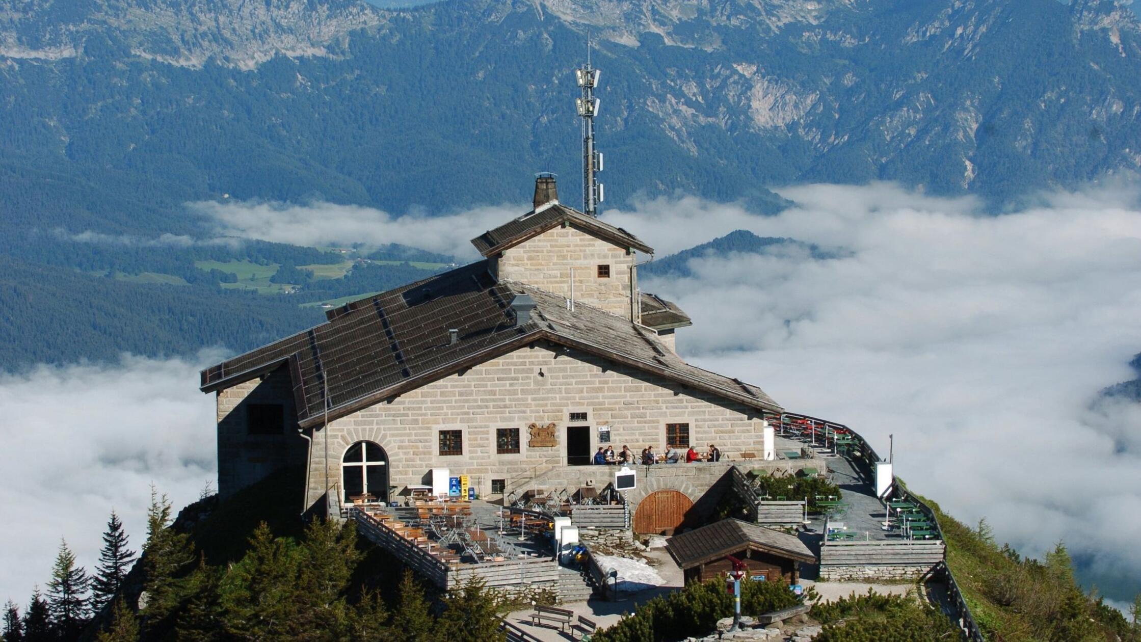 Das Kehlsteinhaus, aufgenommen am 21.06.2004 auf d