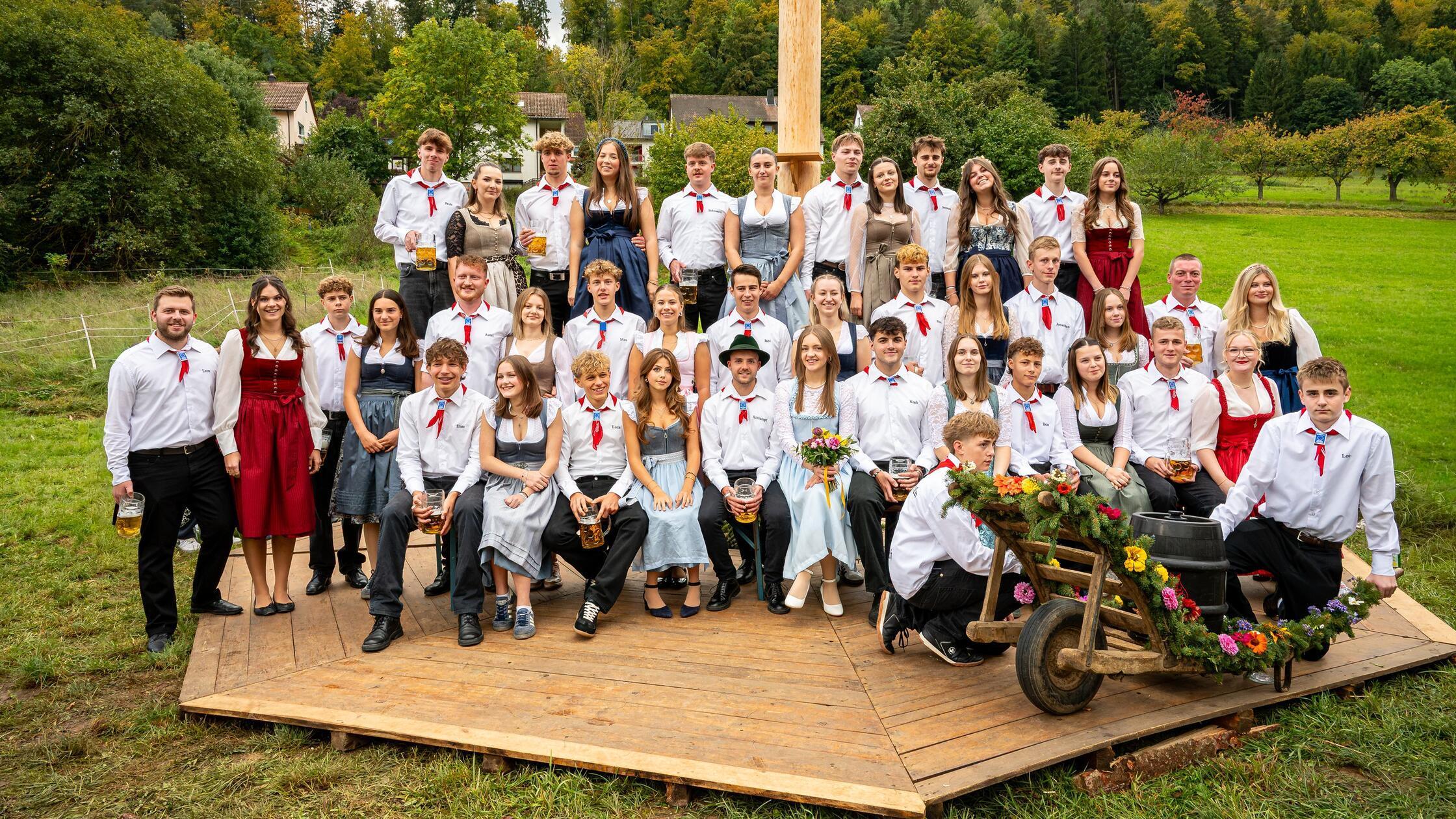 Bei der Kirwa Förrenbach sorgten Musik, Tanz und Verlosung für Stimmung