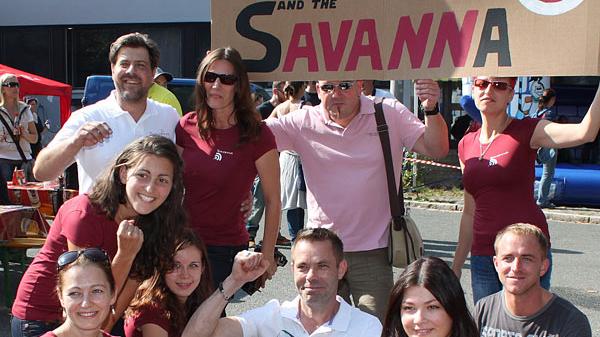 Das Team der Savanna Bar.