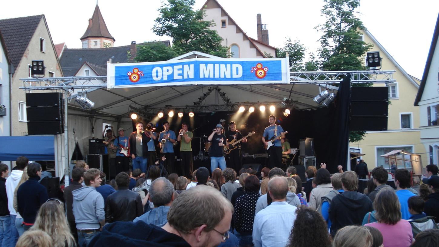 Das 10. Open Mind Festival am 10. Septemberg in Gräfenberg könnte das letzte sein.