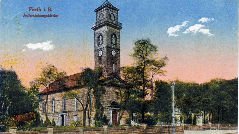 Bilder aus der Sonderausstellung zum Stadtparkjubiläum - Die Auferstehungskirche 1914