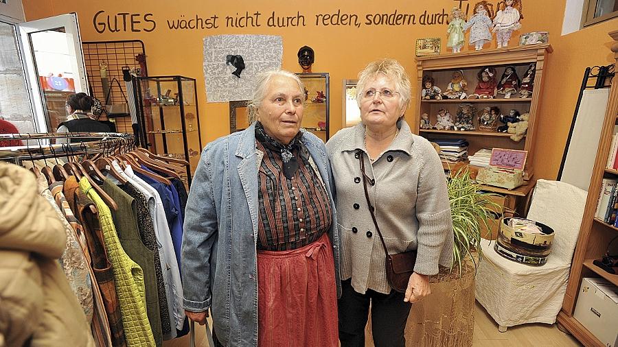 Ein Gebrauchtwarenladen in bester Lauflage