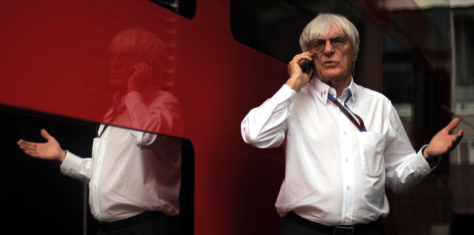 Bernie Ecclestone findet die Dominanz von Mercesdes in der Formel 1 nicht besonders spannend.