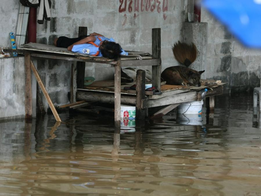 Hochwasser Bringt In Thailand Krankheiten Panorama Nordbayern De