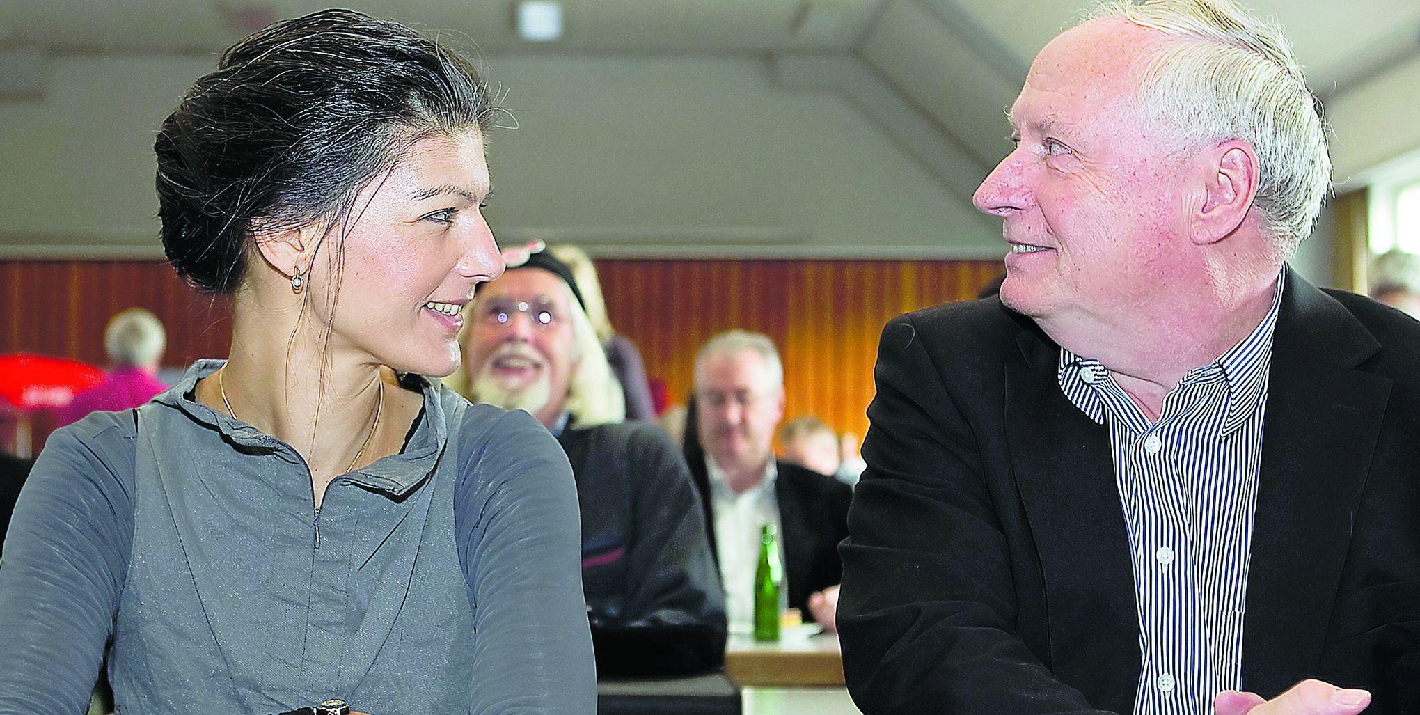 Sahra Wagenknecht Und Oskar Lafontaine Sind Ein Paar Politik Nordbayern De