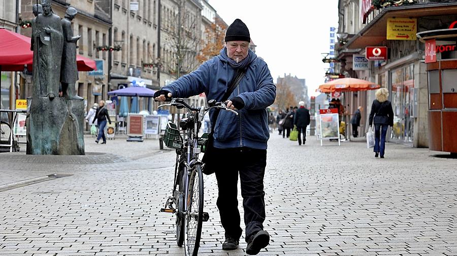 Freie Fahrt für Radler in der Fürther Einkaufsmeile