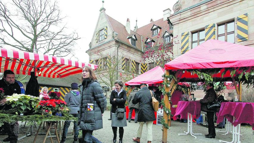 Beim Weihnachtsmarkt auf Schloss Almoshof können die Kinder noch einmal ihre Manieren beweisen, bevor am Abend dann Knecht Rupprecht kommt. Eine letzte Kleinigkeit für den Stiefel können die Eltern auch schon am 5. Dezember erstehen.