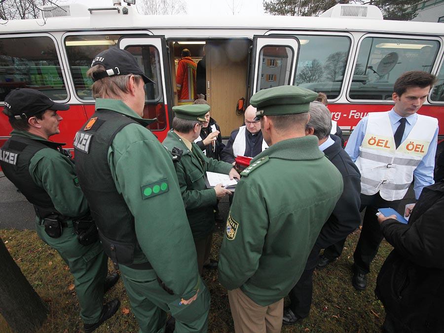 Dezember 2011, Alarm in Schweinau: Ein explosiver Blindgänger wurde in der Hansastraße gefunden.
