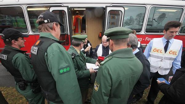 Dezember 2011, Alarm in Schweinau: Ein explosiver Blindgänger wurde in der Hansastraße gefunden.