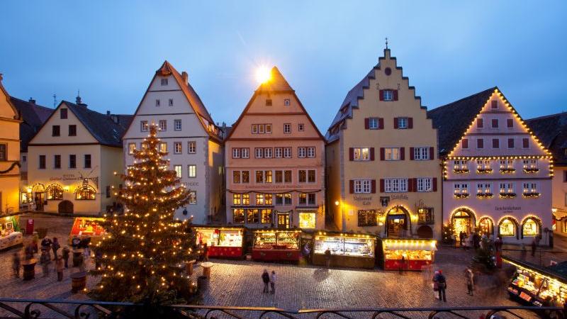 Advent in Rothenburg: Soviel Weihnachten wie nirgendwo