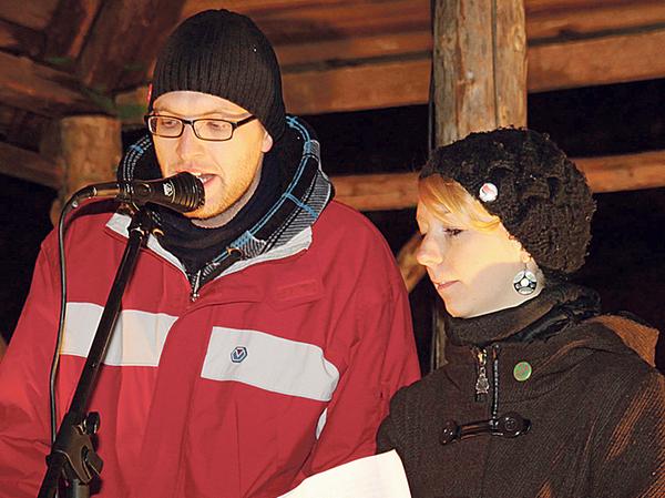 Klares Zeichen gegen rechts