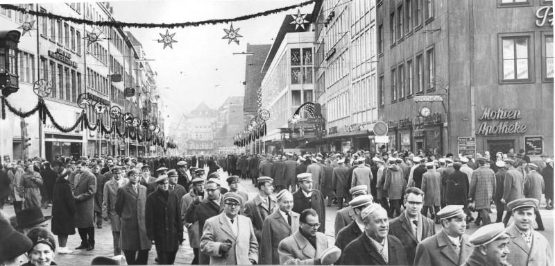Kalenderblatt Nürnberg vor 50 Jahren, Dezember 1961 die Bilder