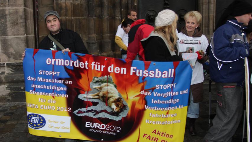 Nürnberger protestieren gegen Hundetötungen