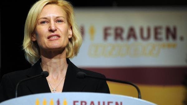 Angelika Niebler (Oberbayern), die Chefin der CSU-Frauenunion, und ...
