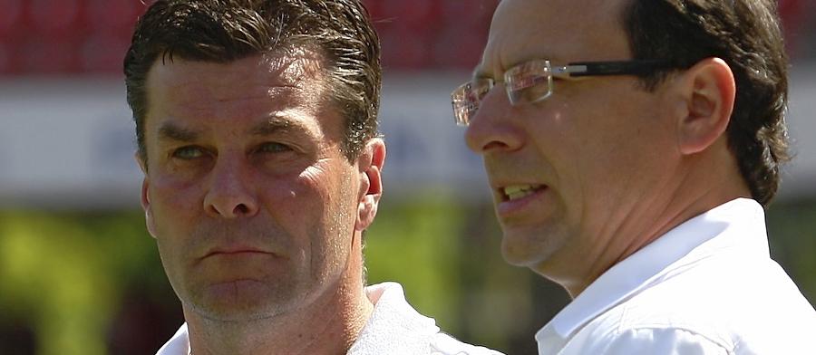 Martin Bader (rechts) soll zusammen mit Dieter Hecking längerfristig ein Erfolgsgespann beim Club bilden. Martin Bader (rechts) soll zusammen mit Dieter Hecking längerfristig ein Erfolgsgespann beim Club bilden.