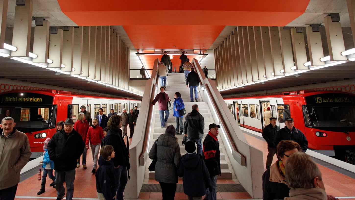 Mit dem Semesterticket könnten die Studierenden auch die Nürnberger U-Bahn nutzen.