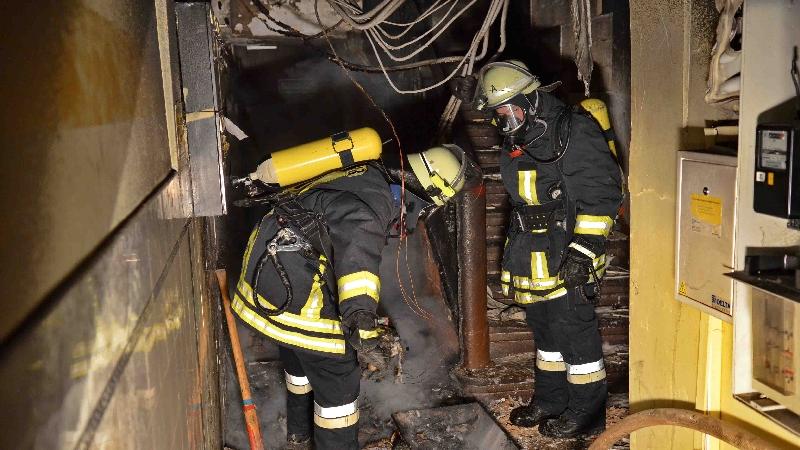 Vier Verletzte bei Feuer in der Moststraße Vier Verletzte bei Feuer in der Moststraße