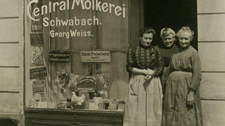 Wo kaufte man in Schwabach Milch?