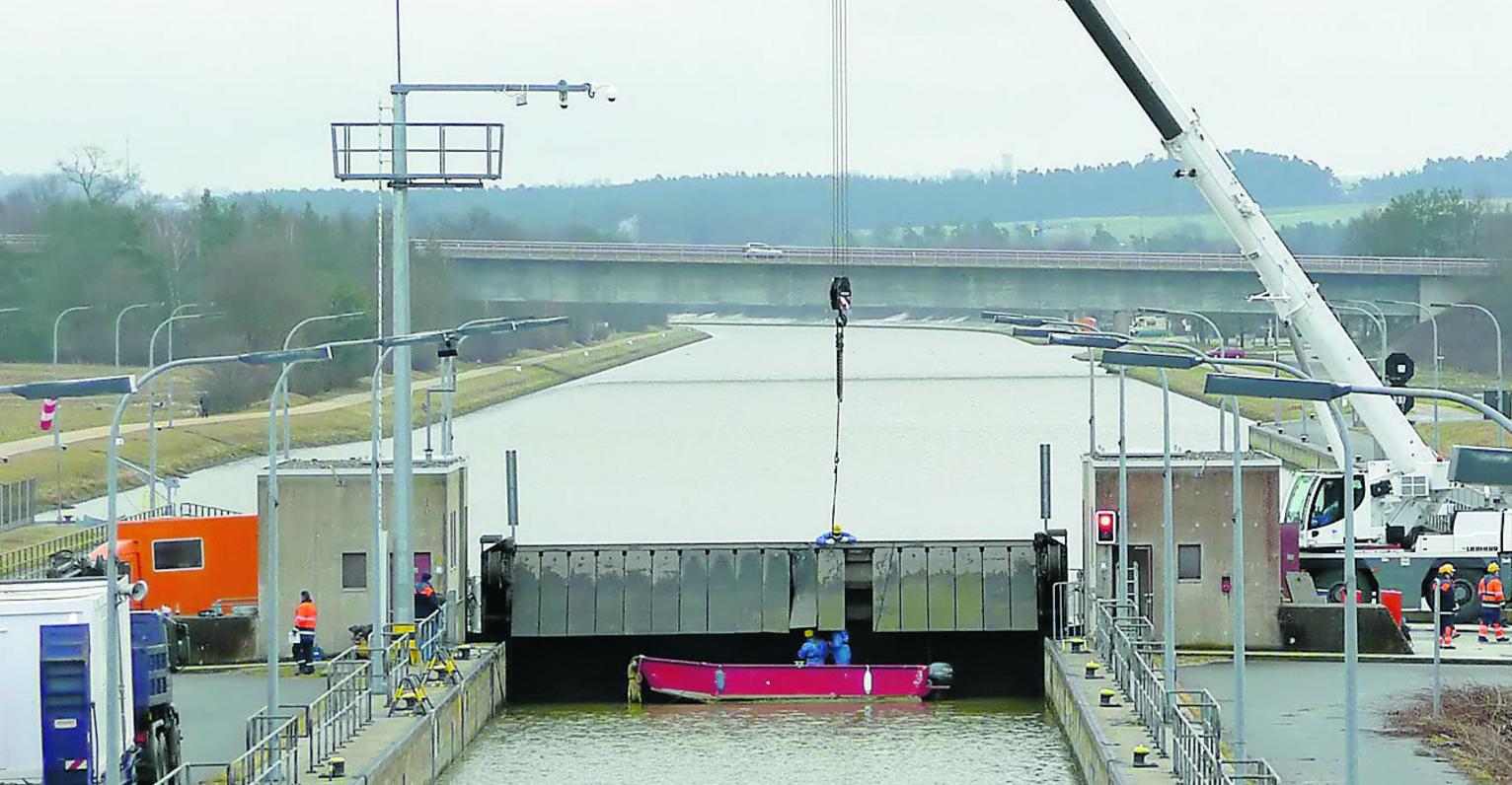 Kapitän sah grün: Schiffsverkehr ruht