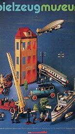 Das Poster des Jahres 1995 ist dem Thema "Verkehrsmittel" im Spielzeug der 20er- und 30er-Jahre gewidmet. Es zeigt Ausstellungsstücke aus der Blechspielzeugsammlung des Museums.