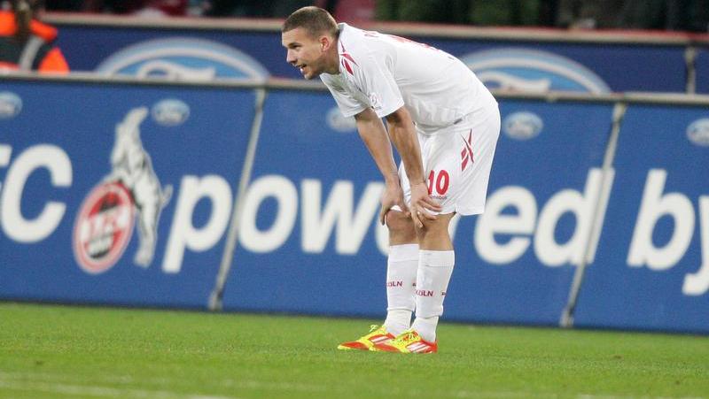 Leidet mit seinem Lieblingsverein: Lukas Podolski.
Leidet mit seinem Lieblingsverein: Lukas Podolski.
