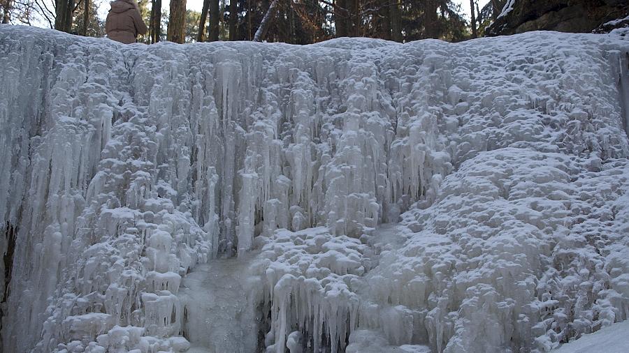 Wanderung auf den Moritzberg und zum Klingenden Wasserfall