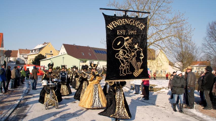 Die Wendelsteiner „Wendengugga“, gegründet 1992, sorgte für Stimmung.