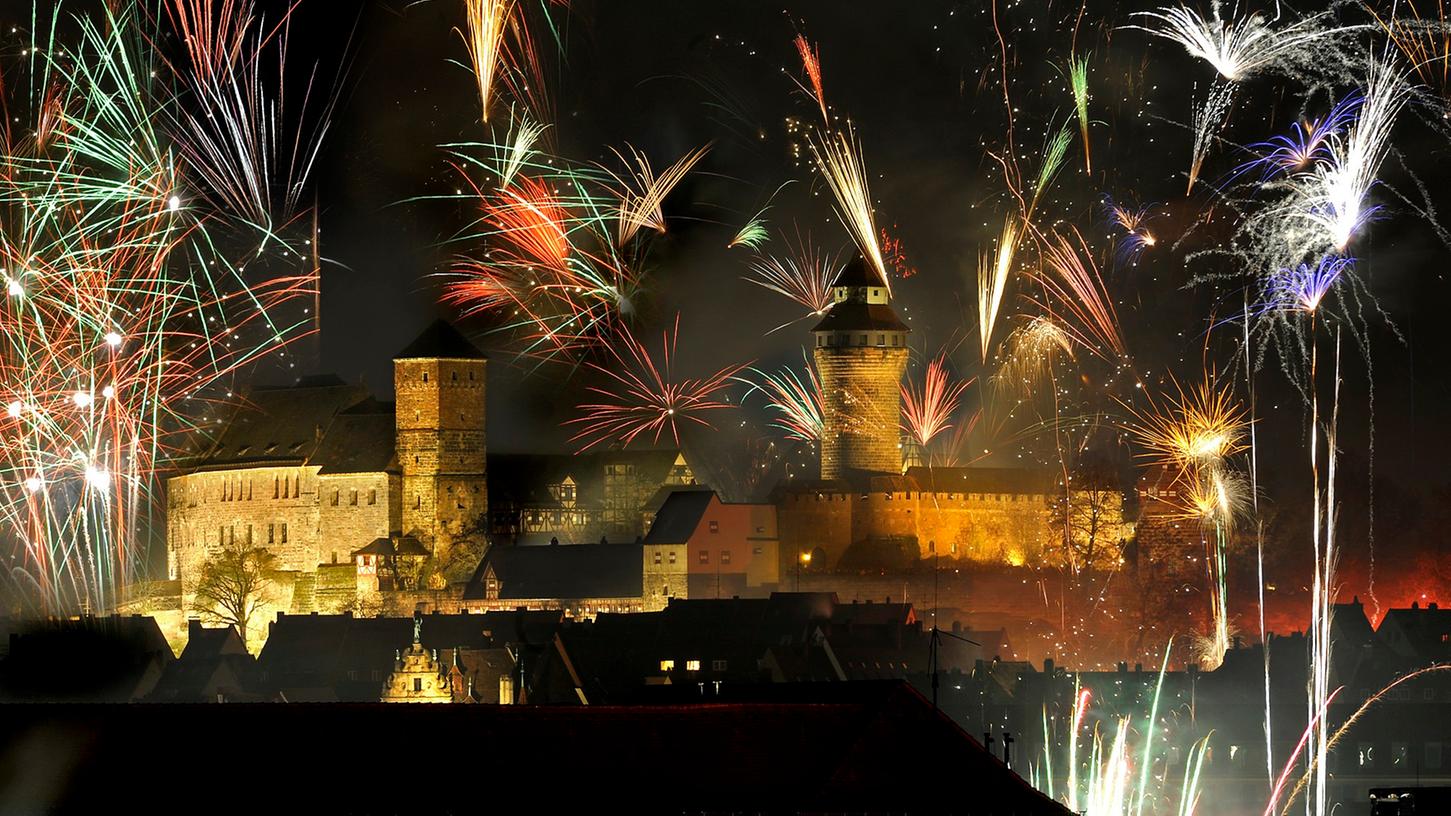 Rund um die Nürnberger Kaiserburg dürfen an Silvester keine Feuerwerkskörper abgebrannt werden.