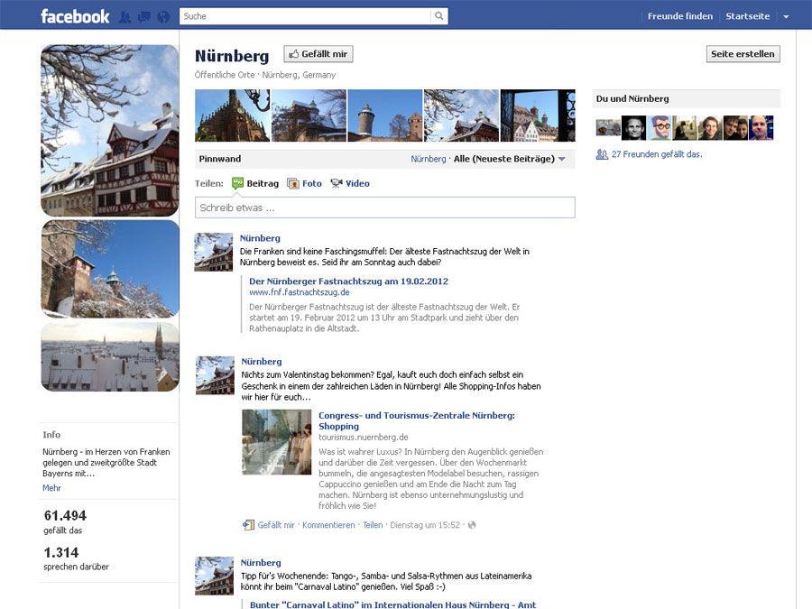 Schaltet Facebook Die Nurnberg Seite Ab Nurnberg Nordbayern De