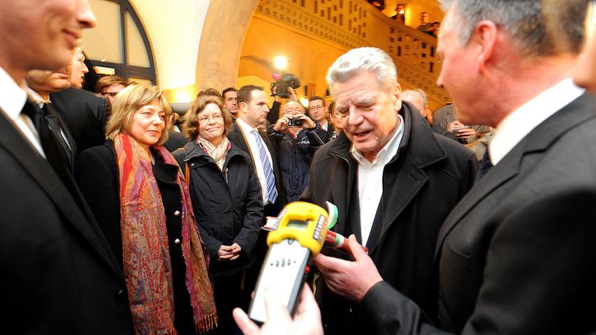 Joachim Gaucks aufsehenerregender Besuch in Fürth